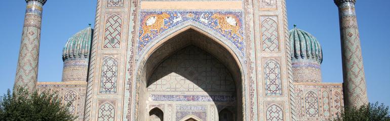 Turquoise trails of Central Asia